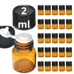 25 x Buteleczka szklana  fiolka próbka  2ml w wygodnym pudełku 