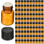 100 x butelka szklana próbka 1ml + GRATIS naklejki