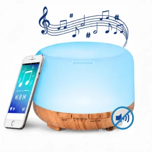 Dyfuzor ultradźwiękowy MUZYCZNA JULKA do olejków eterycznych i aromaterapii  głośnik bluetooth