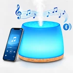 Dyfuzor ultradźwiękowy do olejków z głośnikiem Bluetooth LED  400ml