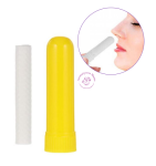 Sztyft do nosa do aromaterapii DIY Żółty