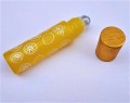 Rollon 10ml szronione szkło z motywem roślinnym żółty lemon 1.jpg