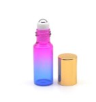 Rollon 5ml OMBRE  granat róż złota zakrętka  