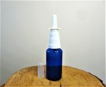 Atomizer do nosa i butelka niebieska 50ml 