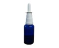 Atomizer spray dozownik aplikator do nosa i  butelka szklana niebieska 50 ml 2.jpg