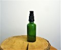 Pompka dozownik na krem i butelka 50 ml zielona.jpg