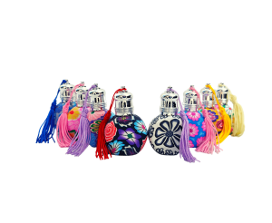 Zestaw 8 x rollon wiosenny okrągły malowany 10 ml