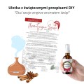 Olejki eteryczne ulotka: 15x receptura, mieszanka, przepis DIY na Święta