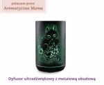 Dyfuzor ultradźwiękowy do olejków eterycznych metalowy LIS fox