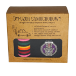 Eko dyfuzor do samochodu HAMSA CZAKRA - odświeżacz powietrza samochodowy 