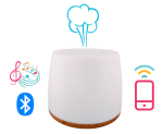 Dyfuzor ultradźwiękowy OLA do olejków eterycznych i aromaterapii  głośnik bluetooth
